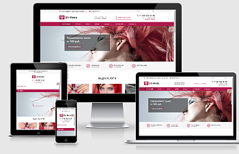 GS: Moda - Сайт салона красоты с каталогом