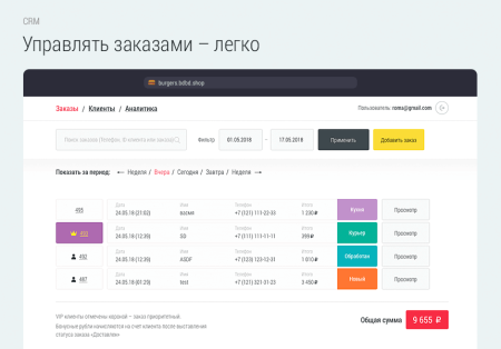 Доставка бургеров. Delivery Burgers.