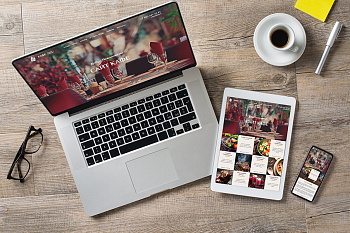 Сайт для Ресторана или Кафе 2.0