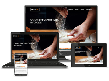 Сайт пиццерии Pizza 24