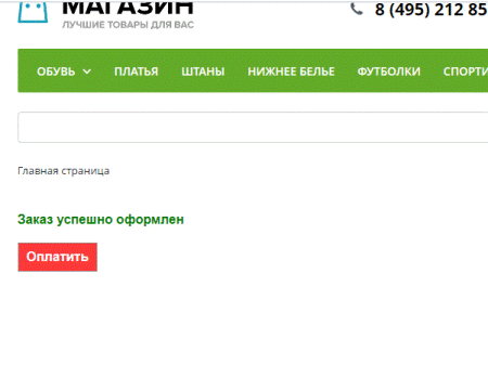 Интернет-эквайринг CDEKPAY для редакций Старт и Стандарт