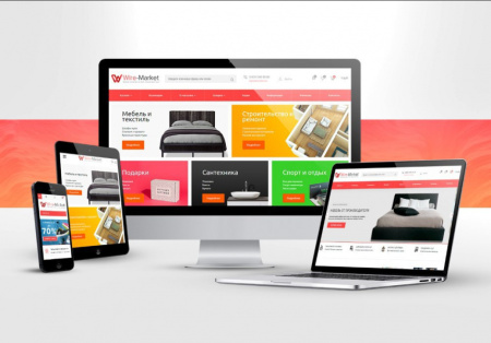 Market: Интернет-магазин (10+ тематик)