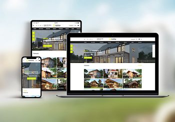 PR-Volga: Строительство домов. Готовый корпоративный сайт