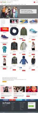 reFresh - современный универсальный интернет-магазин