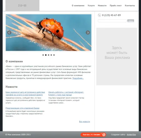 Консервативный сайт