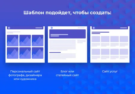 STARt: Phantom - бесплатный сайт-портфолио