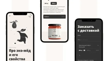 dZENcode:Лендинг-HONEY